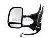 ECONOLINE VAN 09 12 Rear View Mirror LH, Power, w/o Puddle Lamp, Textured, Telescoping Type, Manual Folding Left Driver Side 
