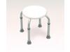 Bath Stool    Round  White