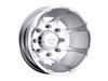 Vision 715 Crazy Eightz 17x6.5 8x165.1/8x6.5"  143mm Chrome Wheel Rim