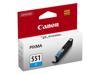 Canon 6509B001 (CLI 551 C) Ink cartridge cyan, 332 pages, 7ml