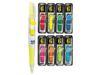 Arrow 1/2" Flags, Eight Colors, 35/color, 280 Flags/st, Plus 50/flag Highlighter By: Post it Flags