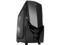Raidmax Ninja II Micro ATX Mid Tower Computer Case Chassis and USB 3.0 (Black)