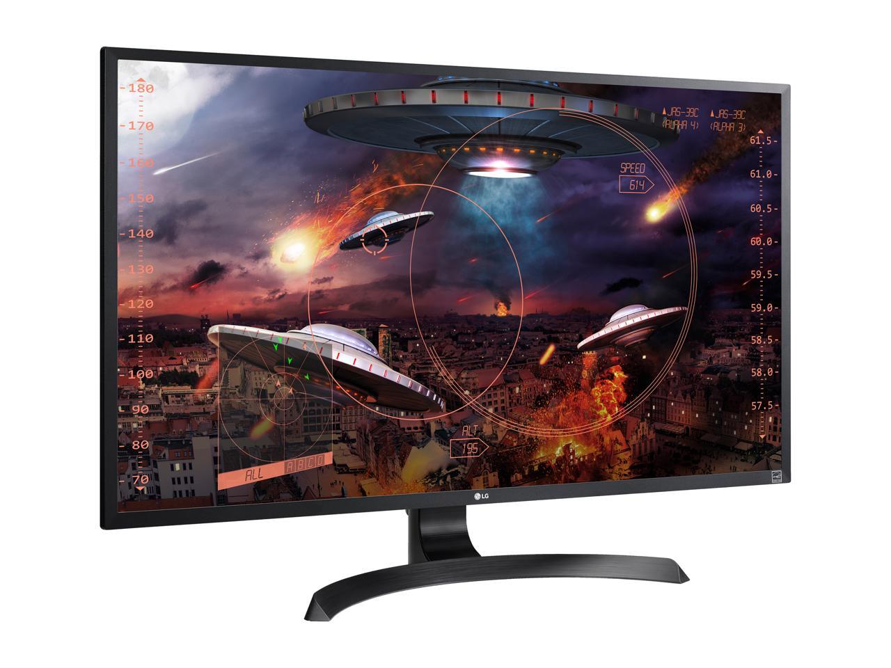 LG 32MU59B Matte Black 32" Class UHD 4K AMD FreeSync Gaming Monitor