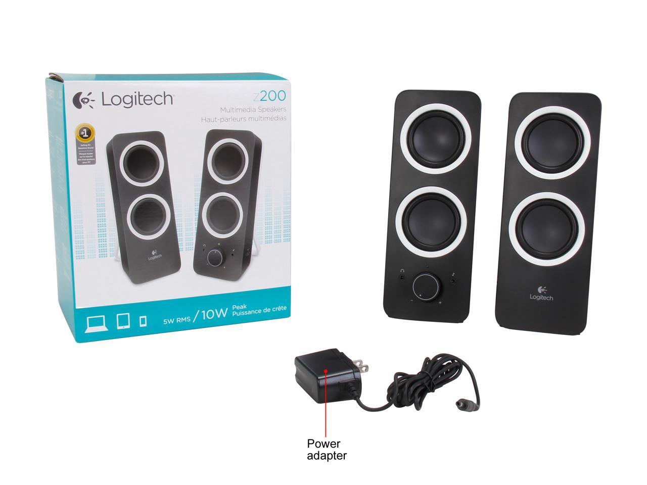 logitech x-140 5 watts 2.0 speakers manual