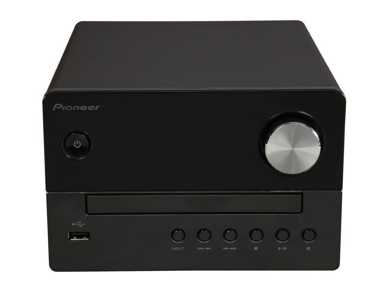 Pioneer XEM26 Mini CD Receiver System with Bluetooth, FM Tuner, USB