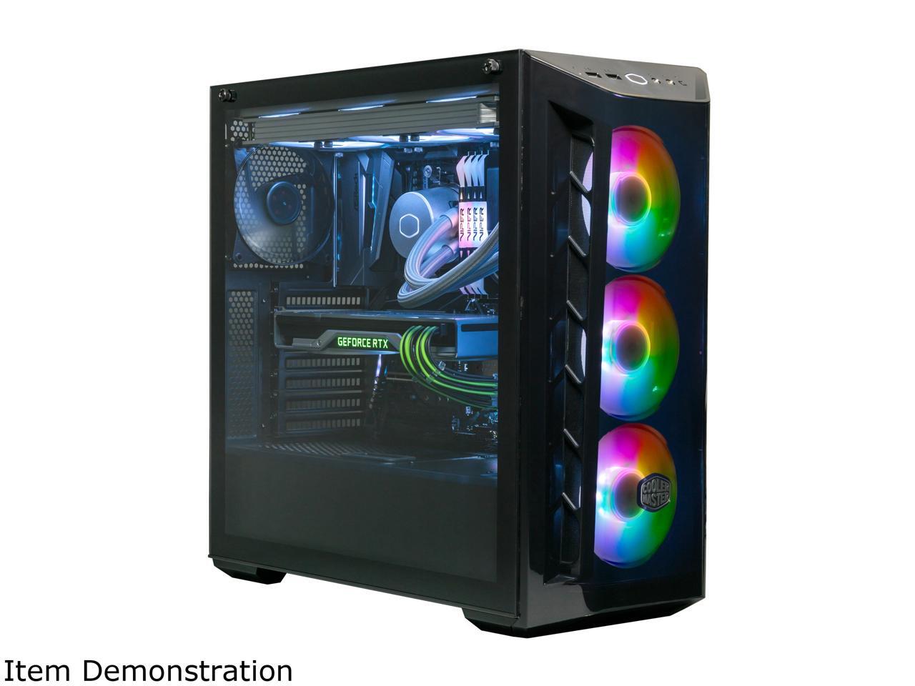 Cooler Master MasterBox MB520 ARGB ATX MidTower with ARGB Lighting