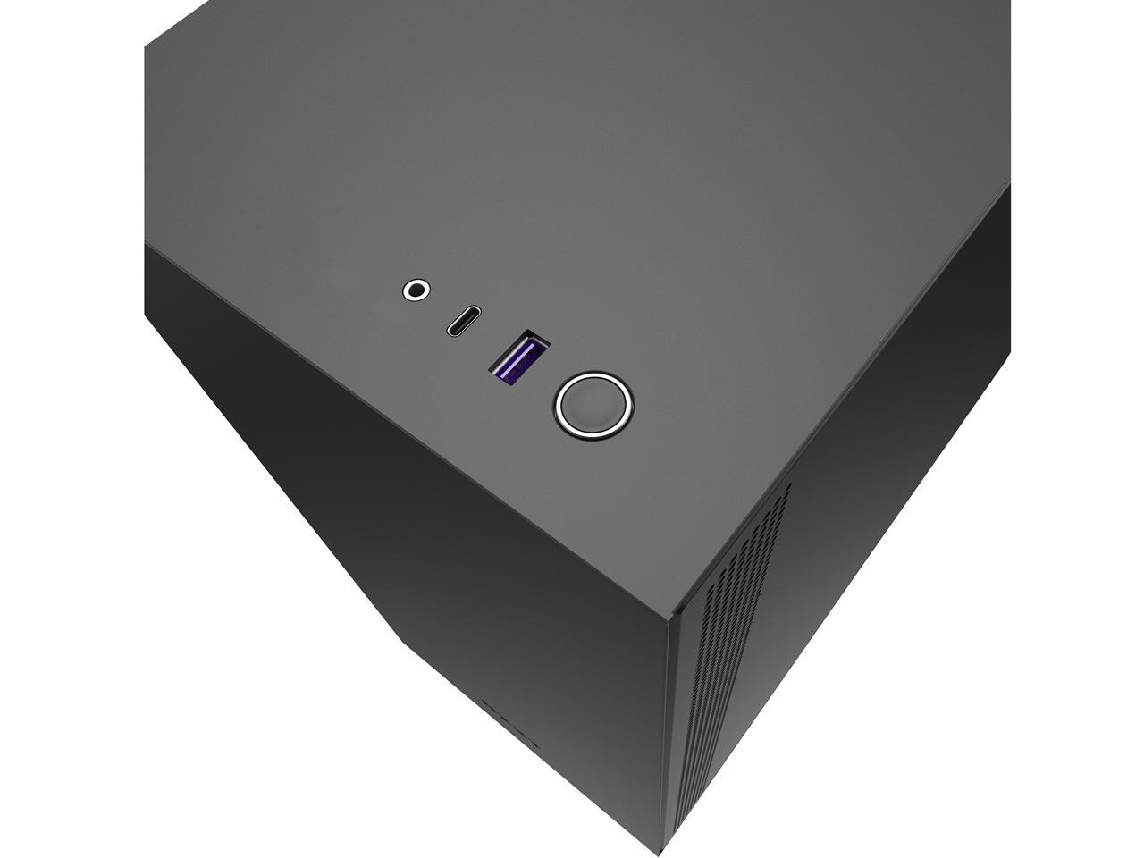 NZXT H510 Compact ATX MidTower PC Gaming Case Front I/O USB TypeC