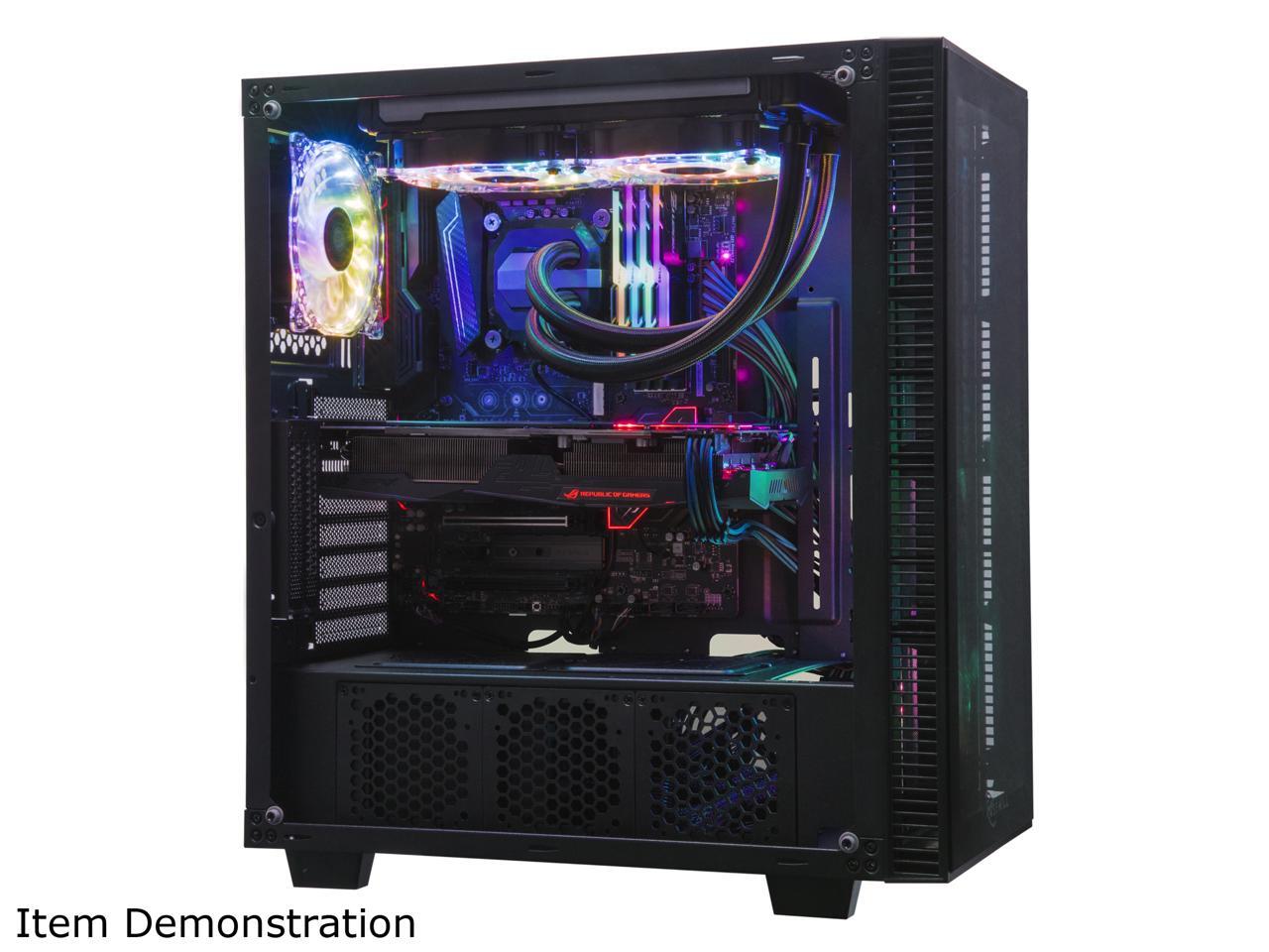 ROSEWILL CULLINAN MX Tempered Glass RGB ATX Mid Tower Computer Case