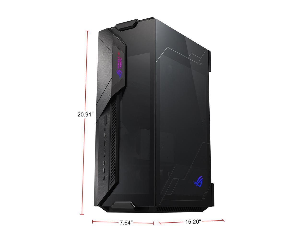 ASUS ROG Z11 Mini-ITX/DTX Mid-Tower PC Gaming Case with Patented 11