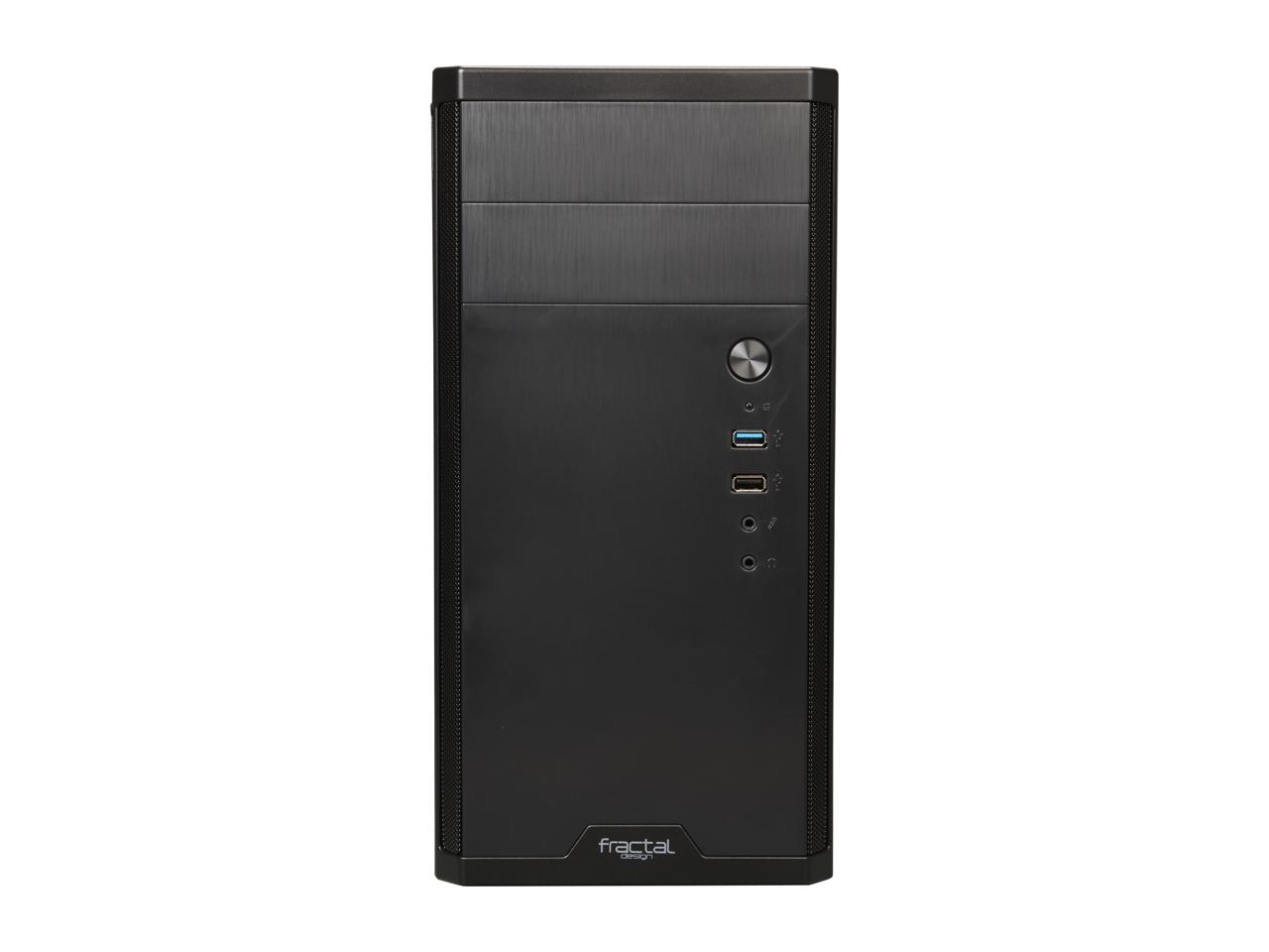 Fractal Design Core 1100 Black MATX Mini Tower Computer Case eBay