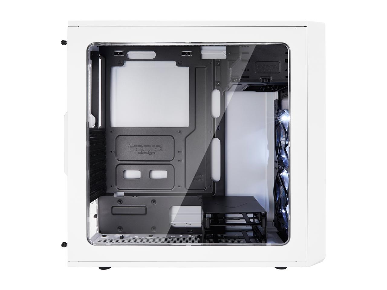 Fractal focus. Корпус Fractal Design Focus g FD-CA-Focus-WT-W белый. Компьютерный корпус Fractal Design Focus g White. Корпус Miditower Fractal Design "Focus g" FD-CA-Focus-WT-W, ATX, белый (без БП). FD-CA-Focus-WT-W.