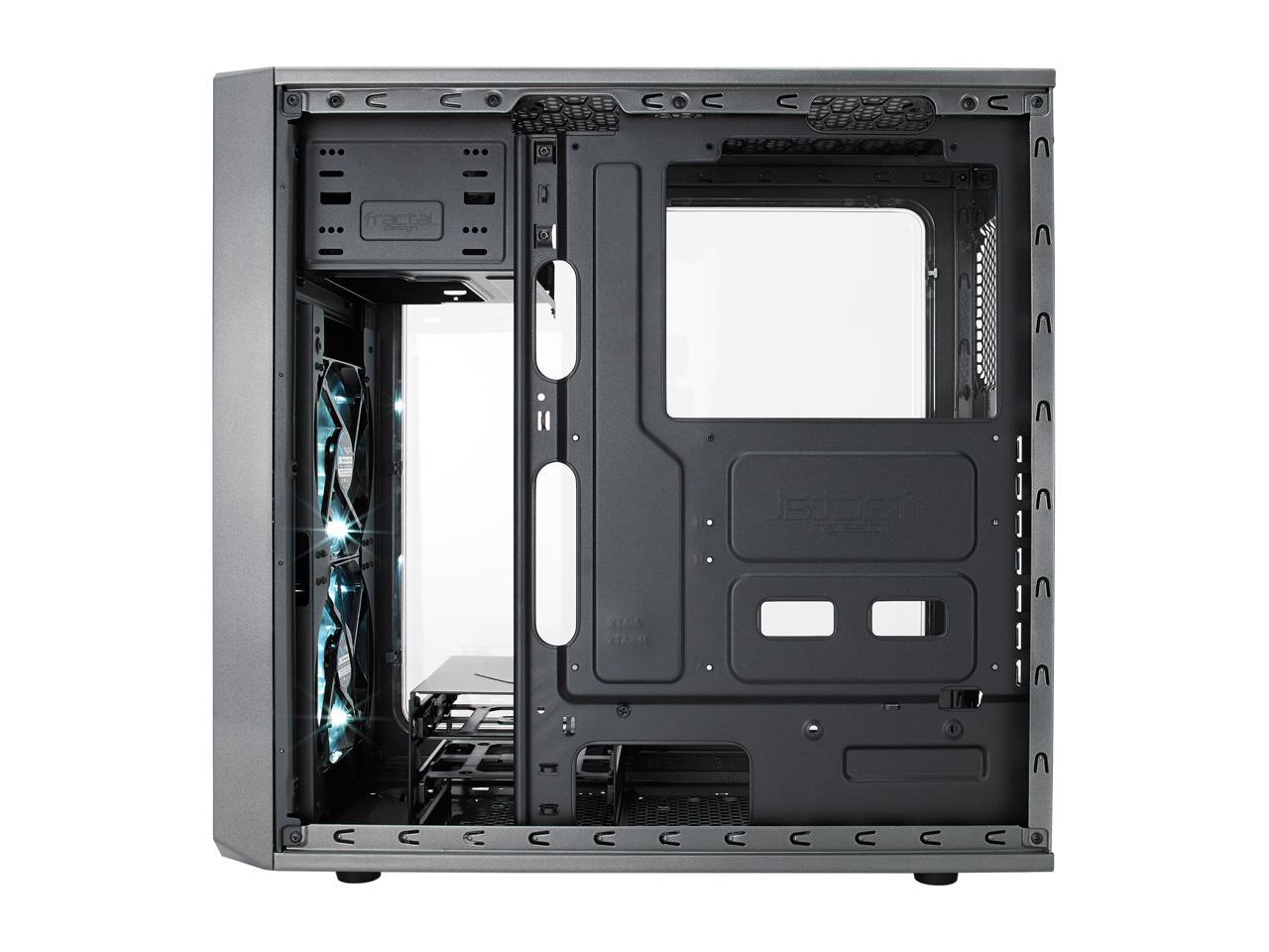 Fractal Design Focus G Gunmetal Gray ATX Mid Tower Computer Case ...