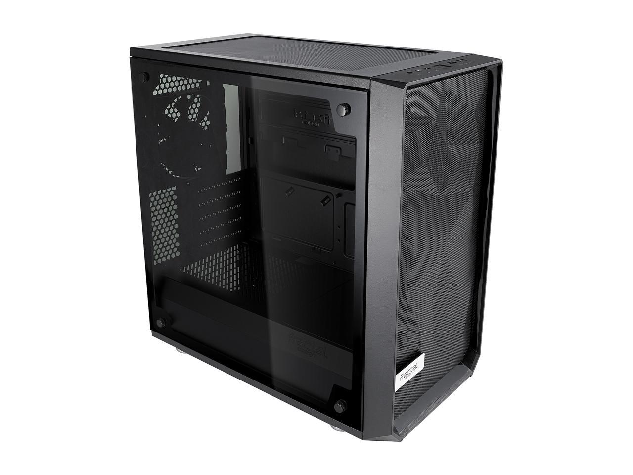 Fractal Design Meshify C Mini Black Micro ATX High-Airflow Compact ...