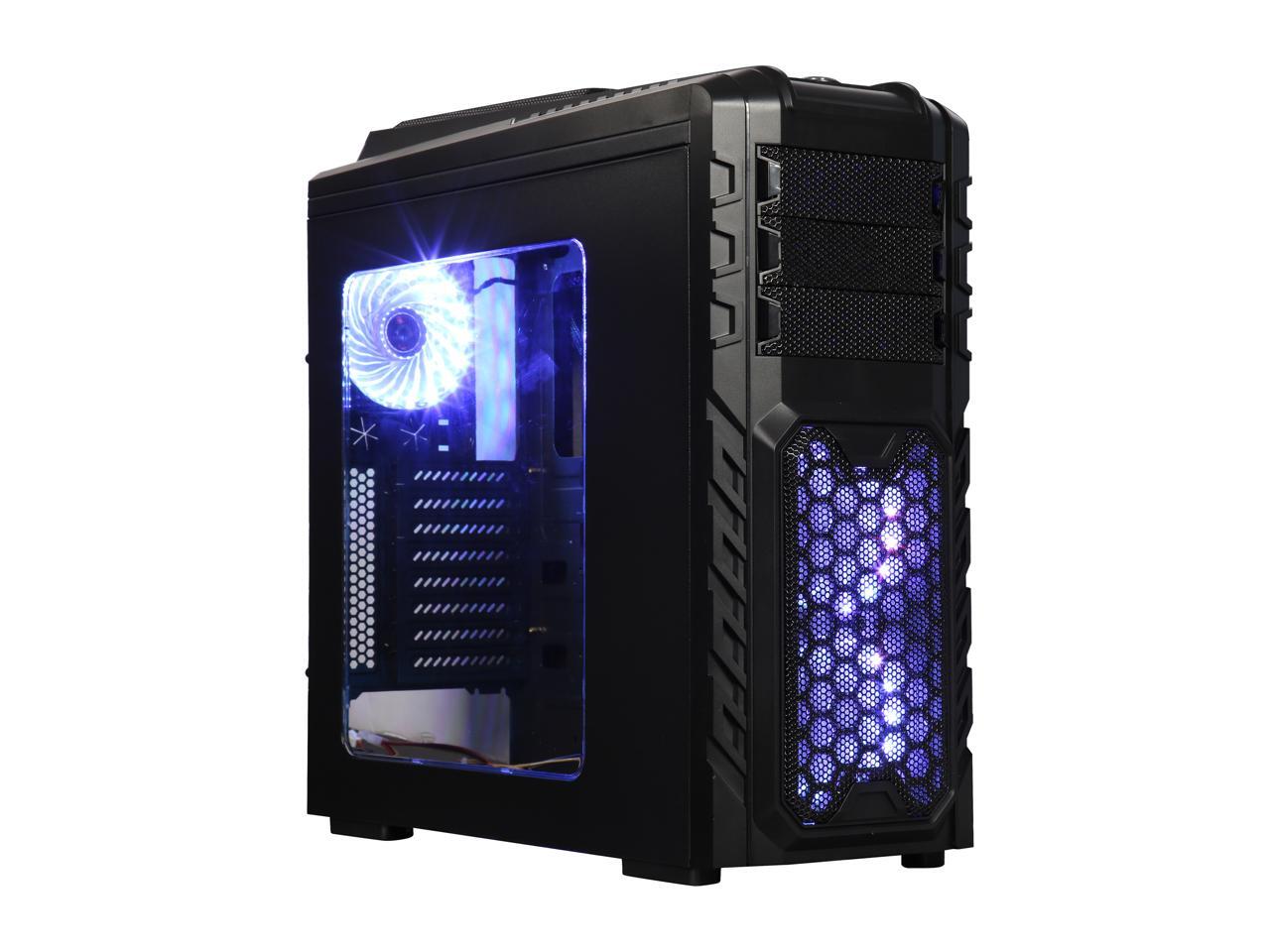 DIYPC Skyline06RGB Black Dual USB 3.0 ATX Full Tower Gaming Computer Case with 788991100274 eBay