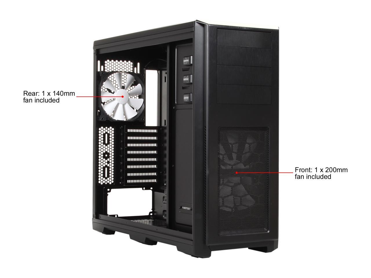 Phanteks Enthoo Pro series PH-ES614PC/_BK Black Steel Plastic ATX Full Tower Co