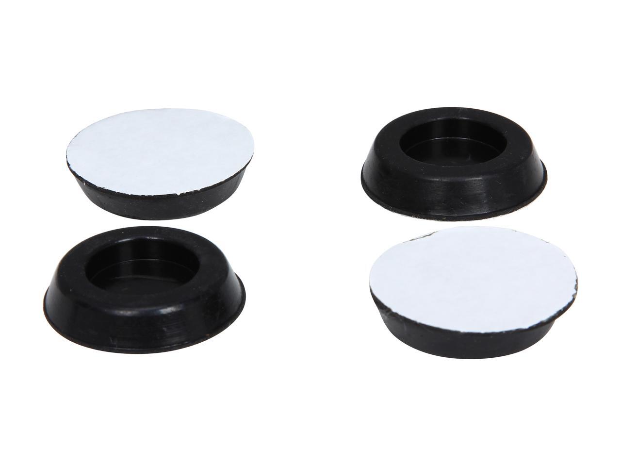 RUBBERFEET 11/4in Dia. SelfAdhesive Rubber Feet for PC