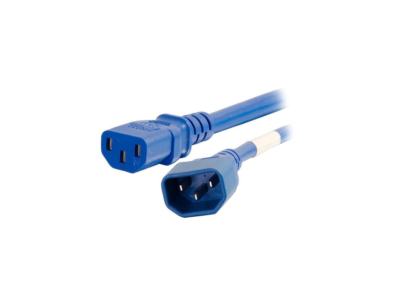 NEMA 5-15P to NEMA 5-15R C2G 53410 18 AWG Outlet Saver Power Extension Cord Black 25 Feet, 7.62 Meters TAA Compliant