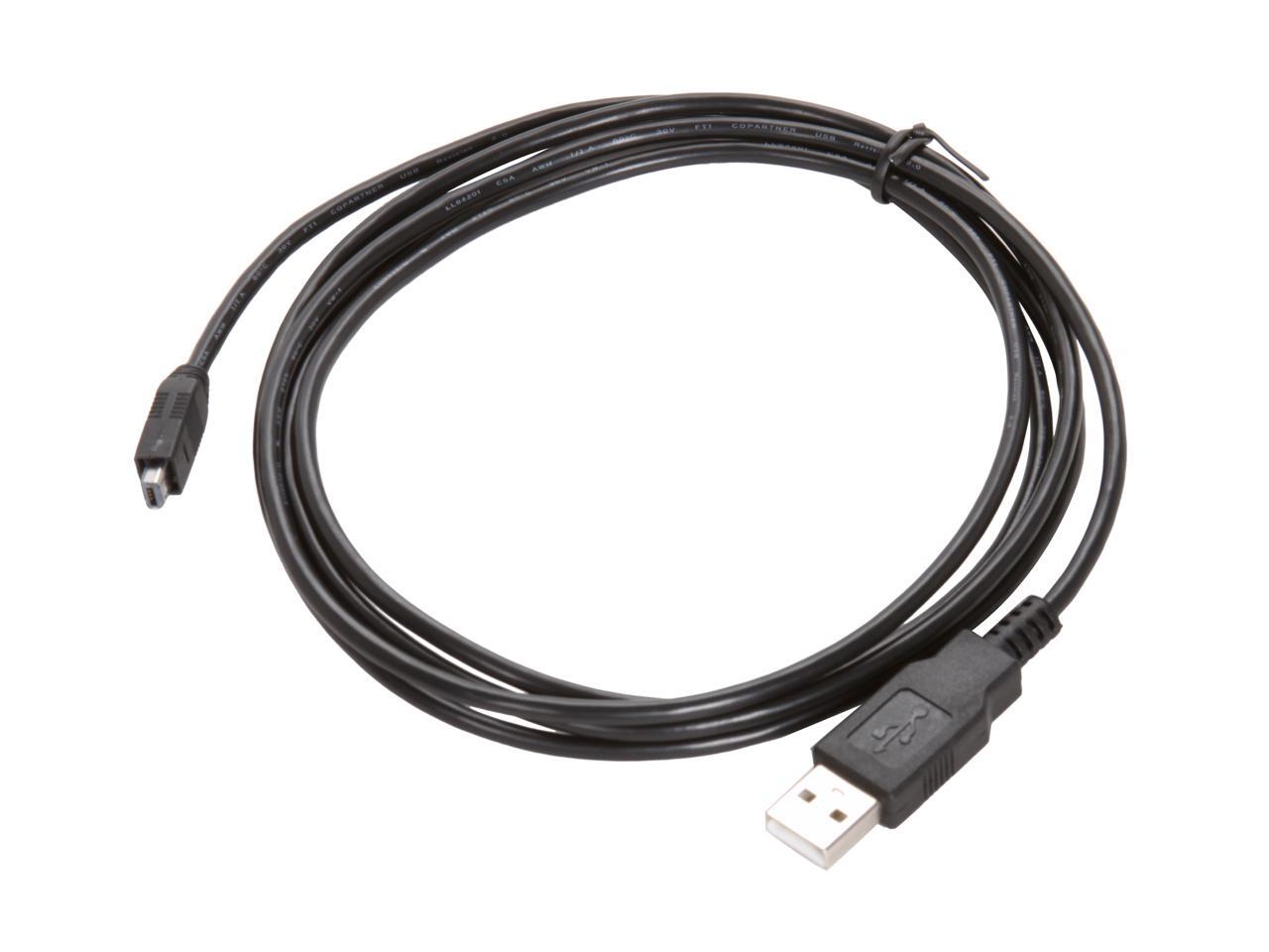 Rosewill RCW109 6Foot USB 2.0 A Male to USB Mini 4Pin Cable