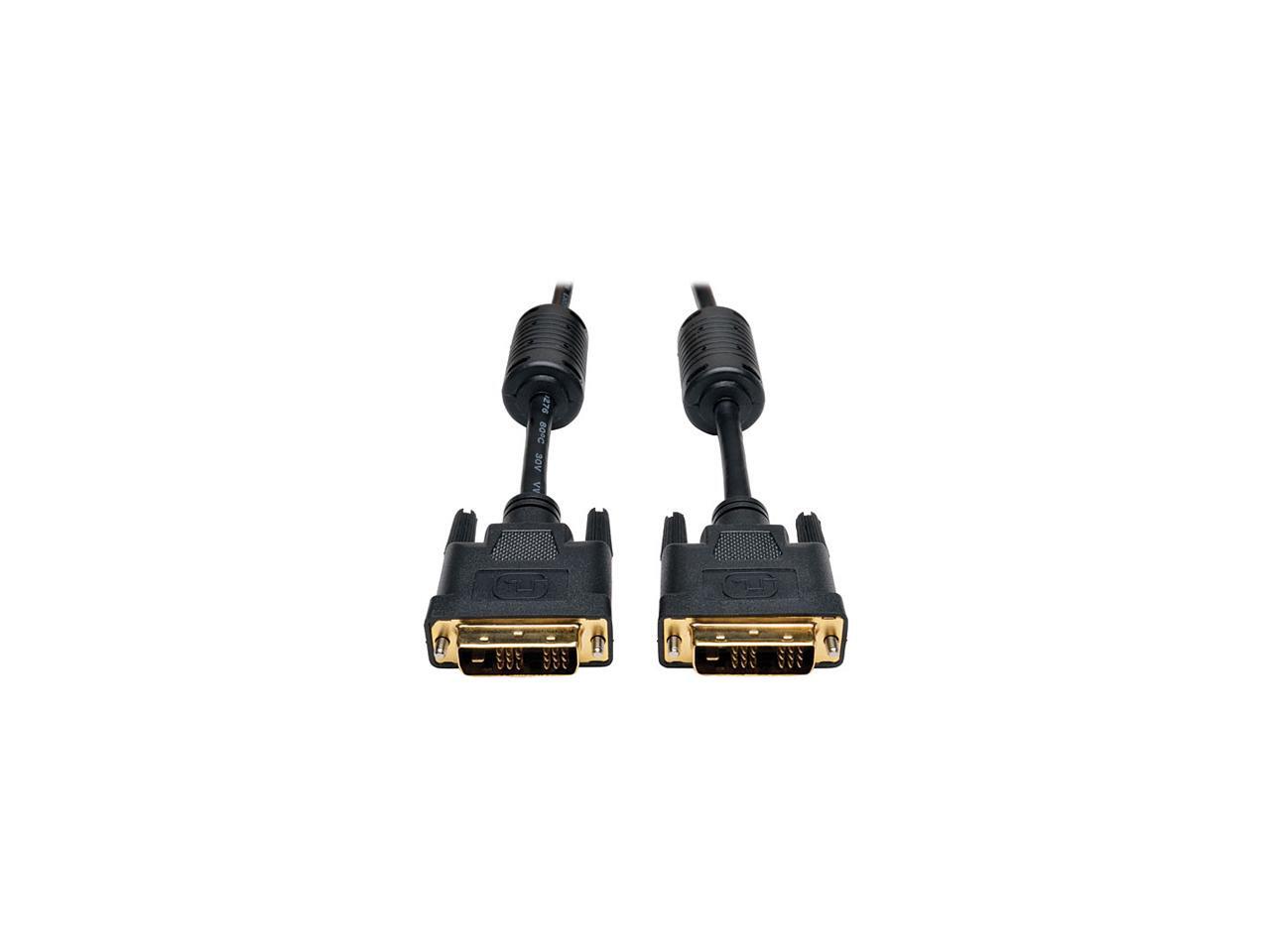 Tripp Lite 3ft DVI Single Link Digital TMDS Monitor Cable DVI-D M//M 3/'