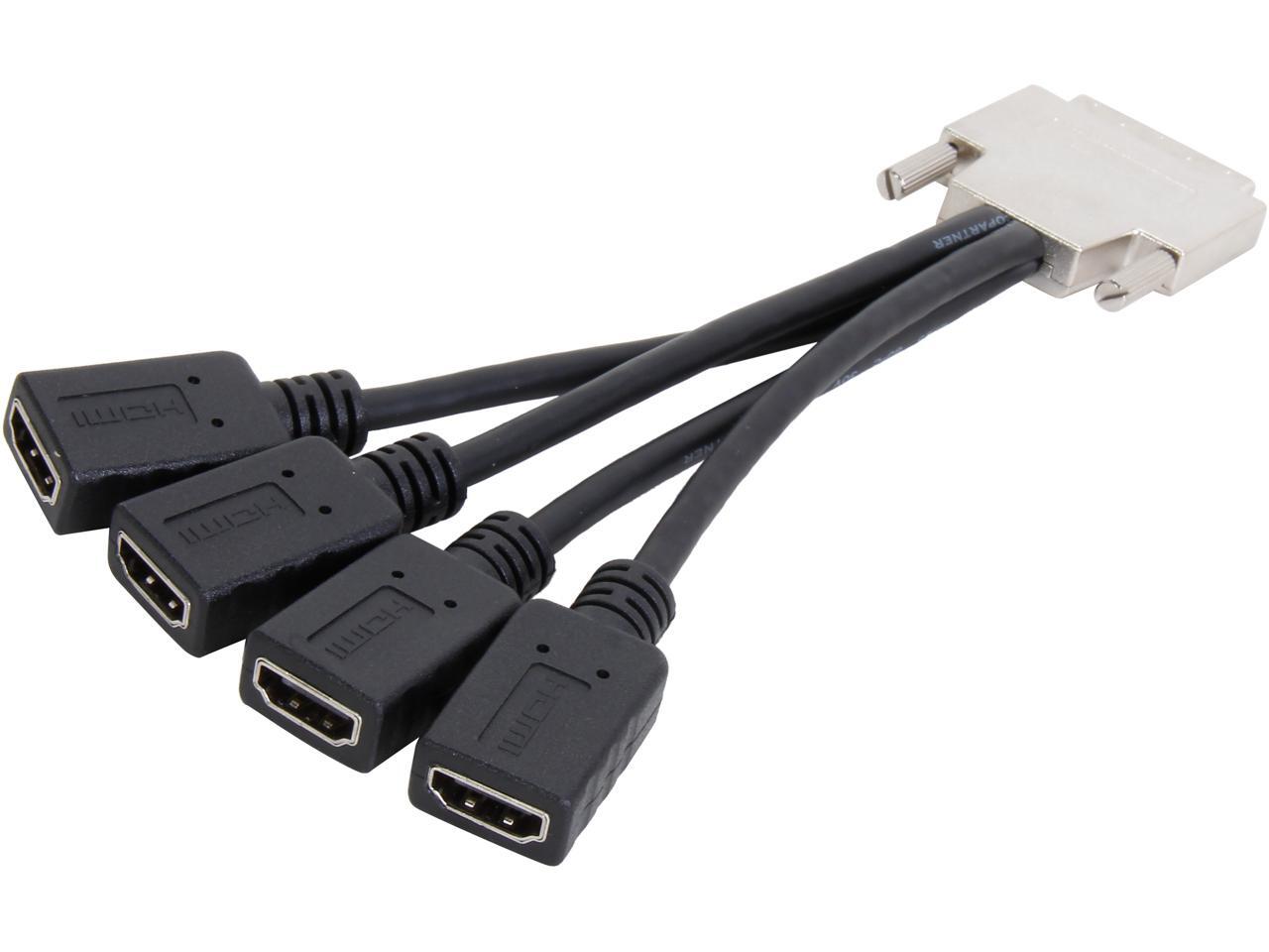 VHDCI24HD VHDCI to Quad HDMI Splitter Breakout Cable eBay