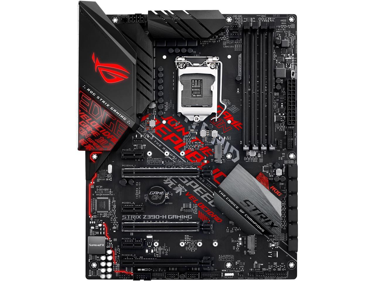  ASUS ROG Strix Z390-H Gaming Motherboard LGA1151 Intel 