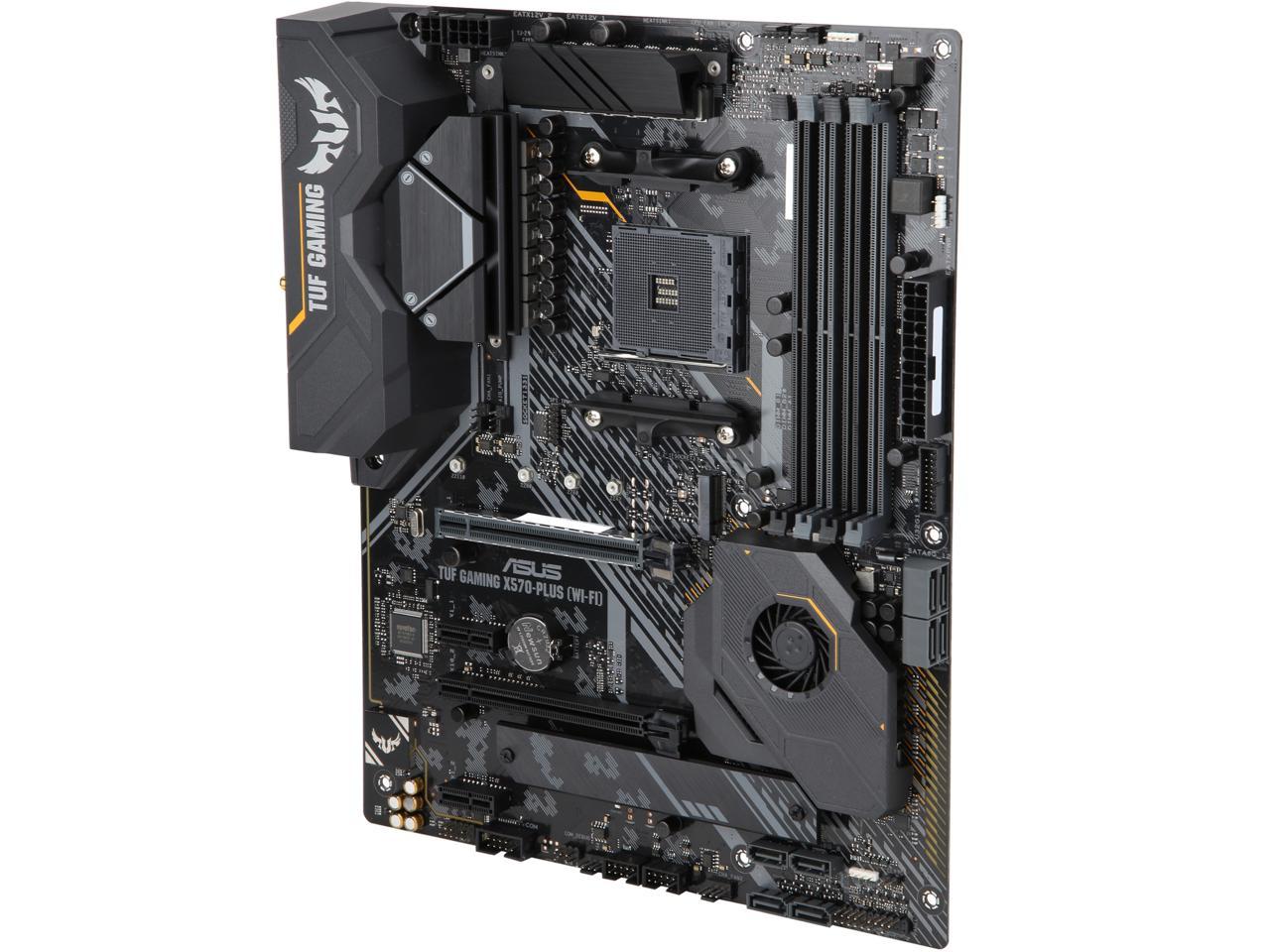 ASUS AM4 TUF Gaming X570-Plus (Wi-Fi) ATX Motherboard with PCIe 4.0