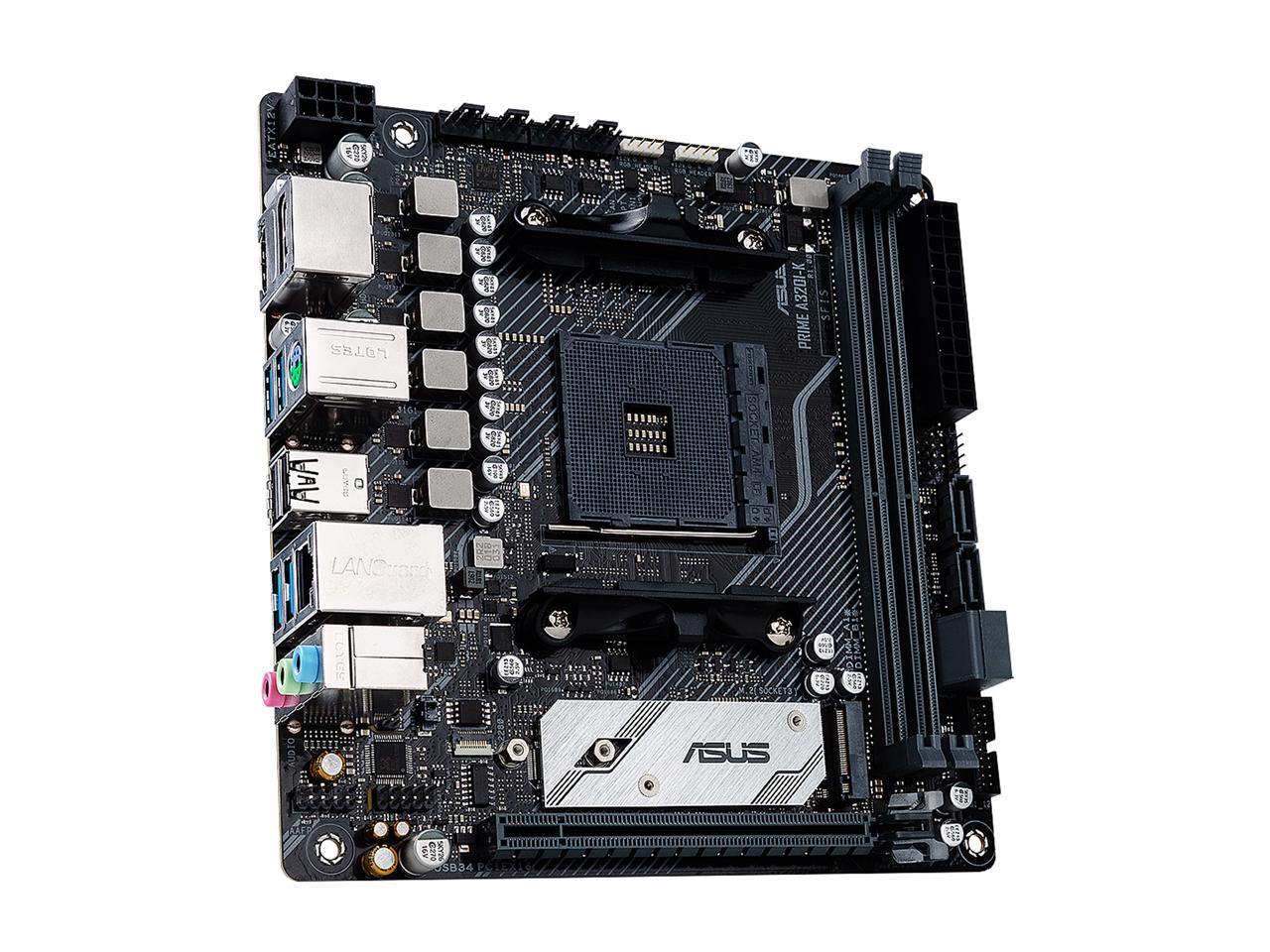 ASUS PRIME A320IK/CSM AM4 AMD A320 SATA 6Gb/s Mini ITX AMD Motherboard