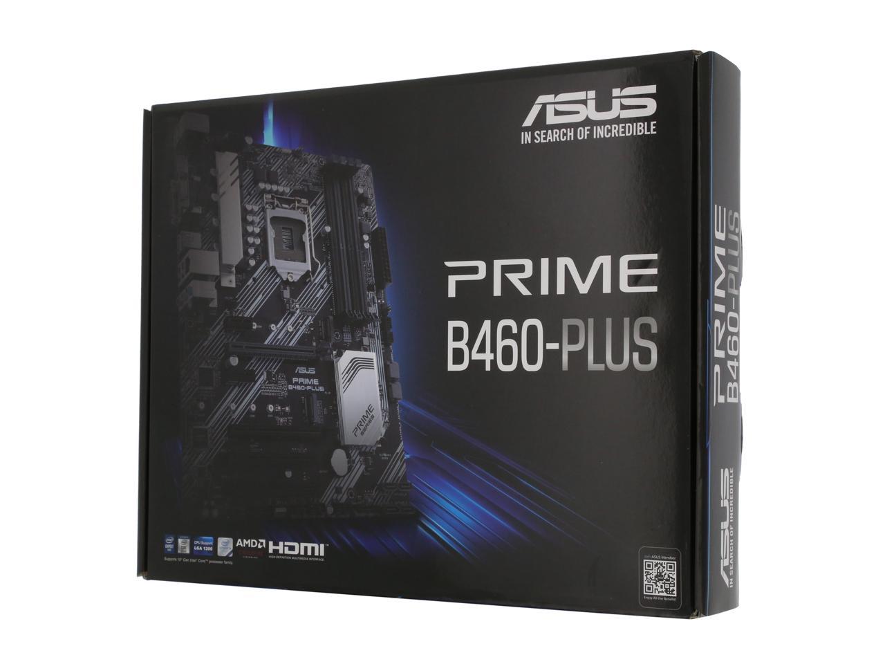 Asus prime b460 plus обзор