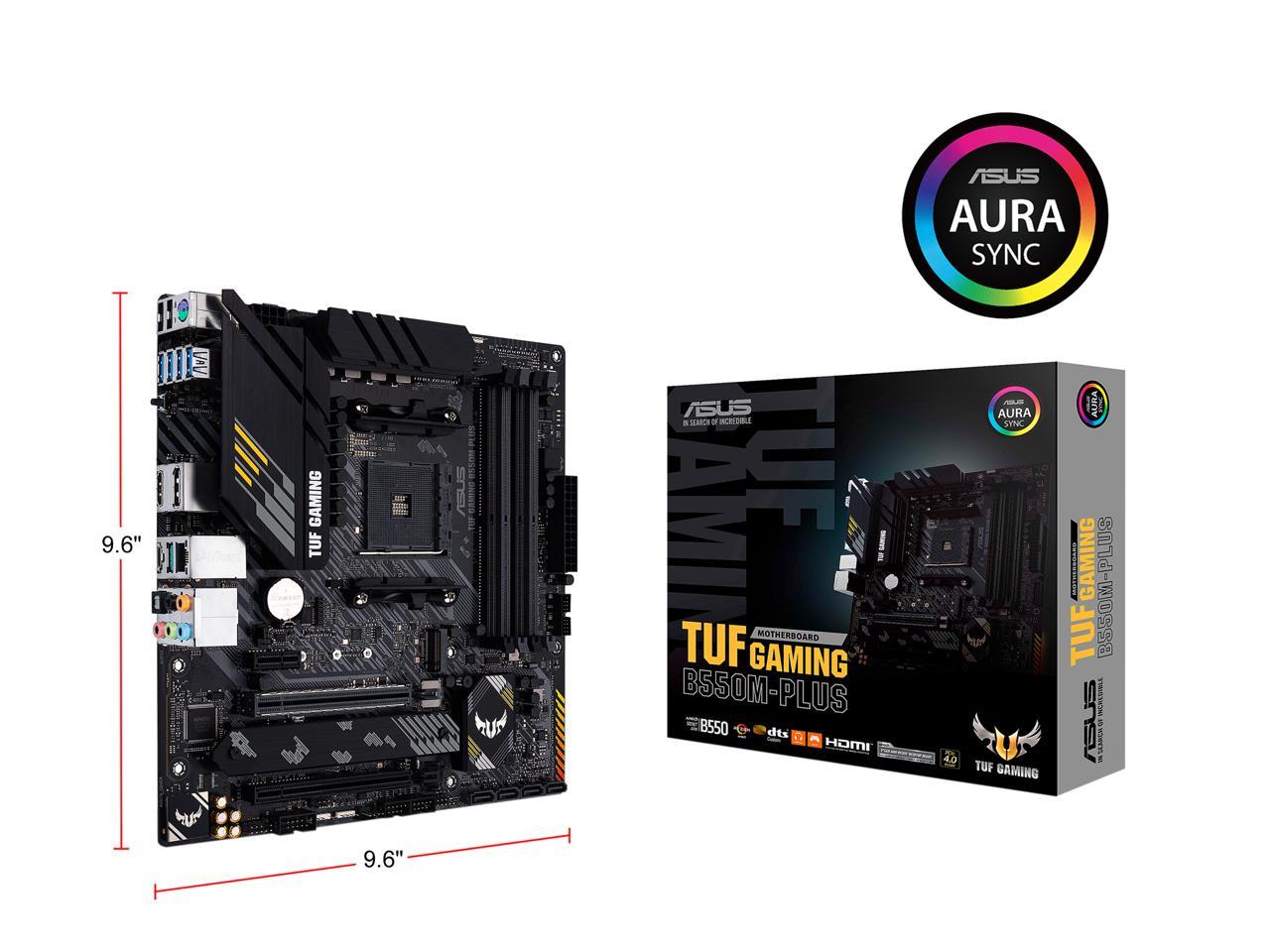 Asus Tuf Gaming B550m Plus Amd Am4 3rd Gen Ryzen Micro Atx Gaming