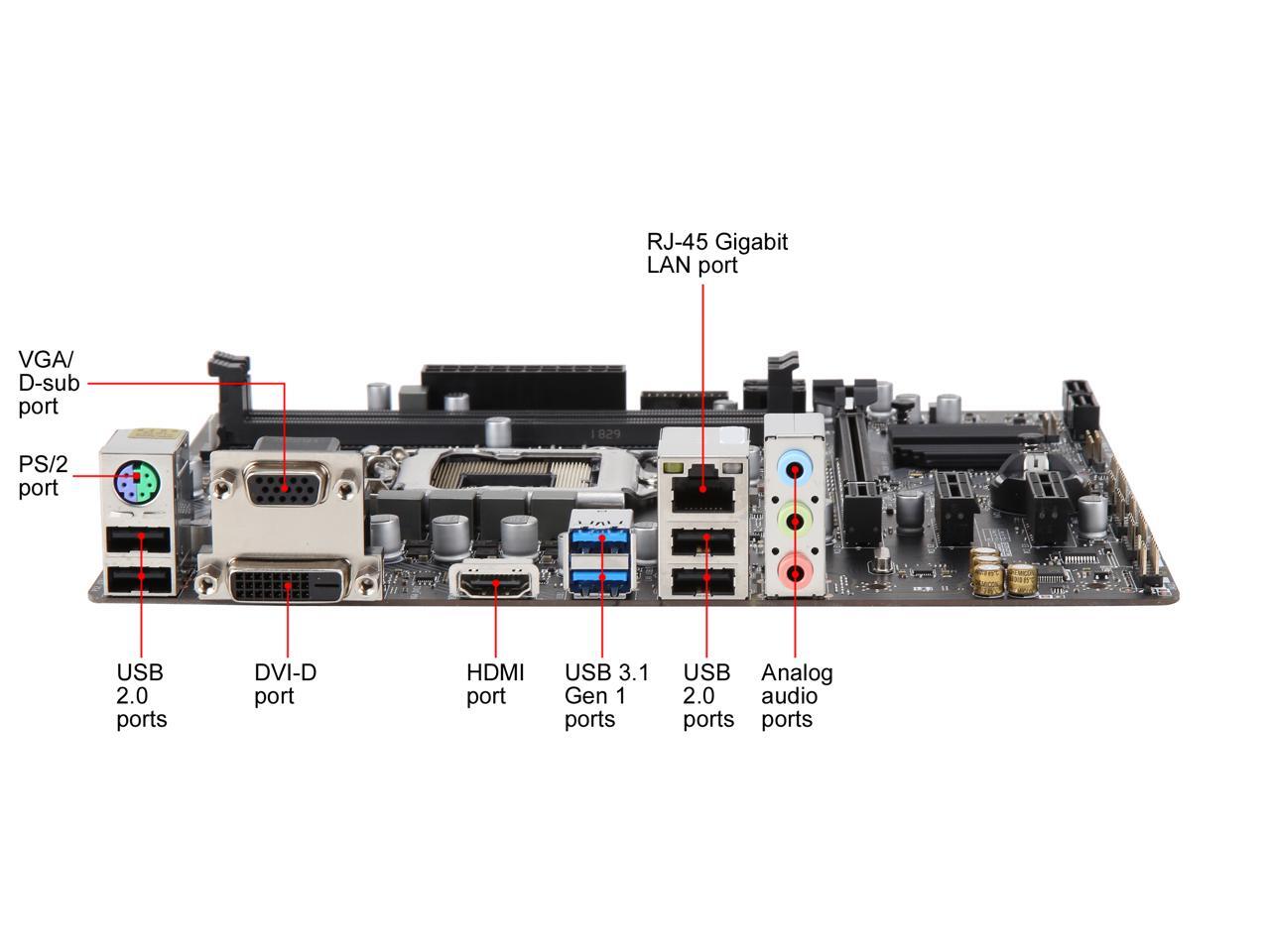 MSI PRO H310M PROVDH PLUS LGA 1151 (300 Series) Intel