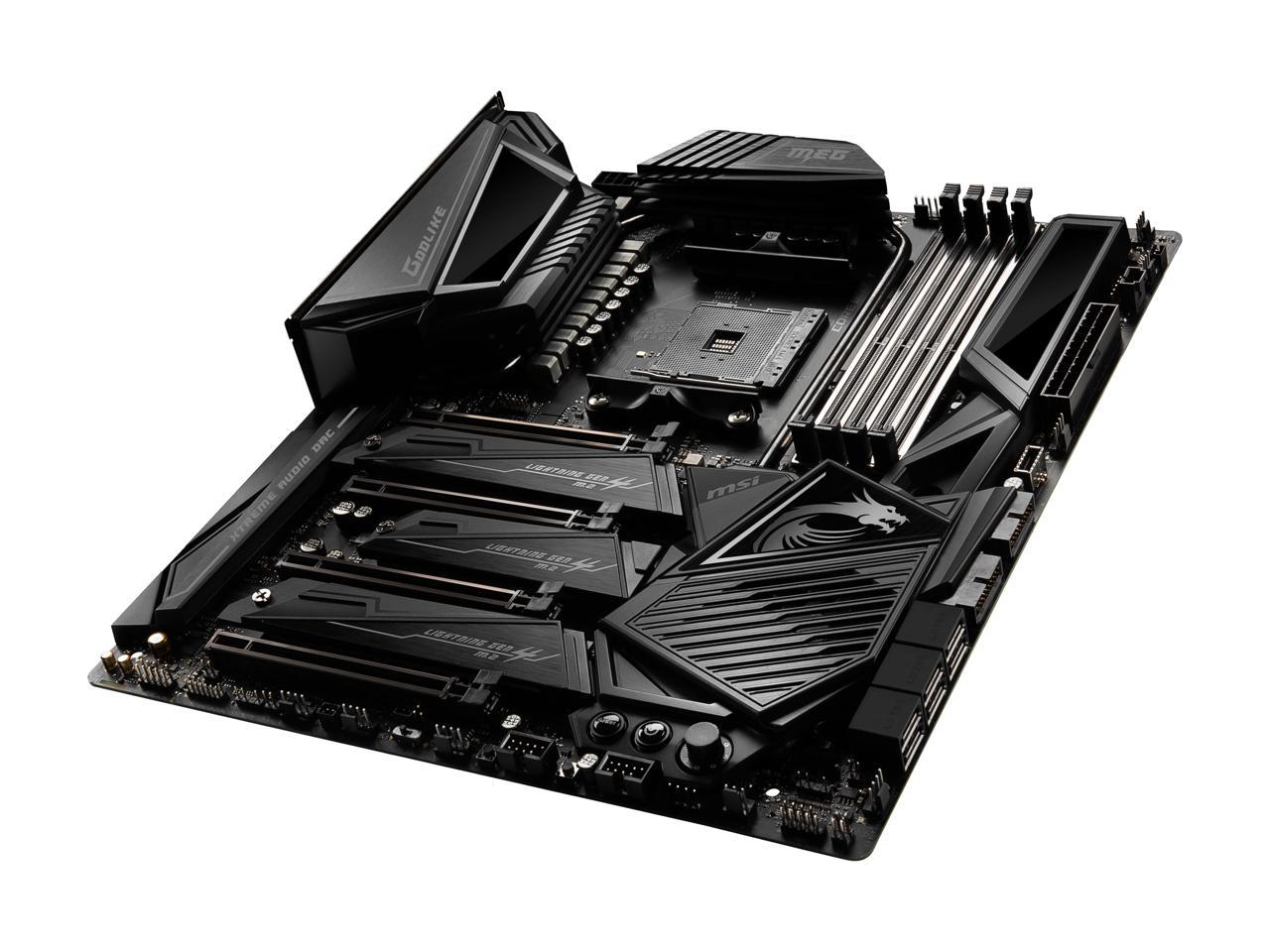 MSI MEG X570 GODLIKE Gaming Motherboard AMD AM4 SATA 6Gb/s M.2 USB 3.2