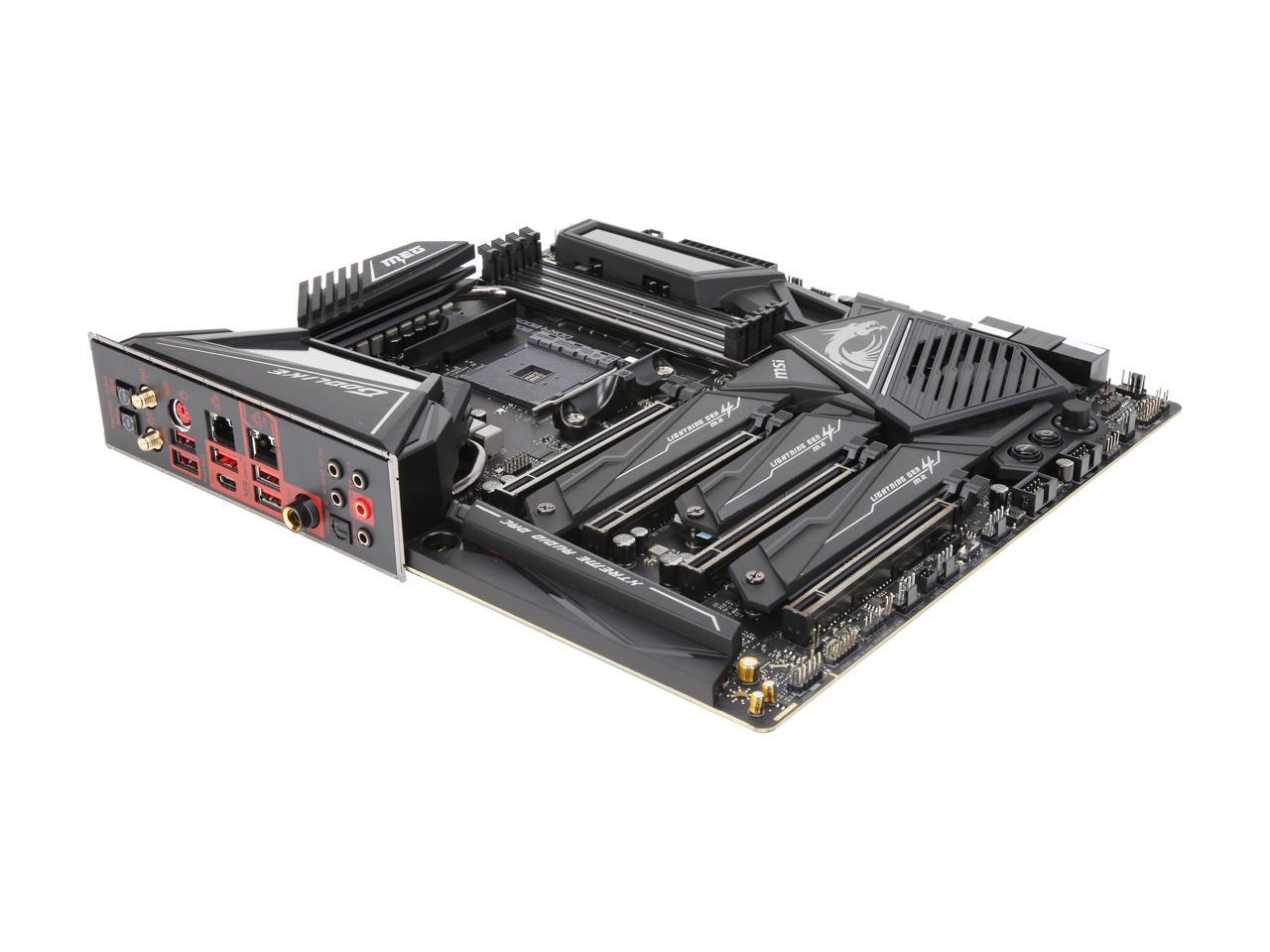 MSI MEG X570 GODLIKE Gaming Motherboard AMD AM4 SATA 6Gb/s M.2 USB 3.2