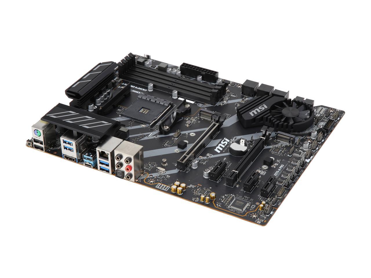 MSI X570-A PRO Motherboard AMD AM4 SATA 6Gb/s M.2 USB 3.2 Gen 2 HDMI