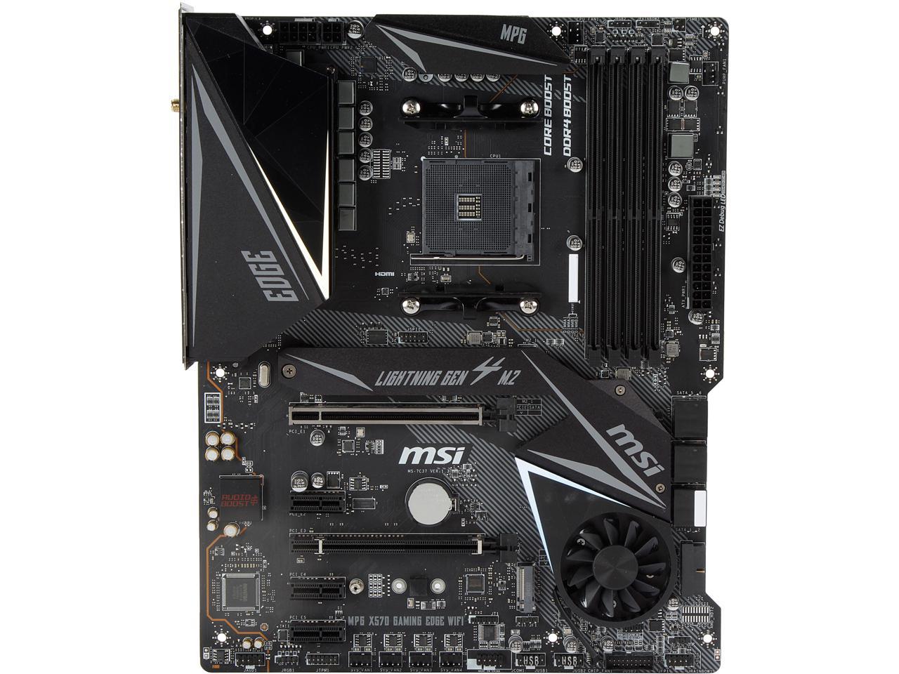 MSI MPG X570 GAMING EDGE WIFI AM4 AMD X570 SATA 6Gb/s ATX AMD
