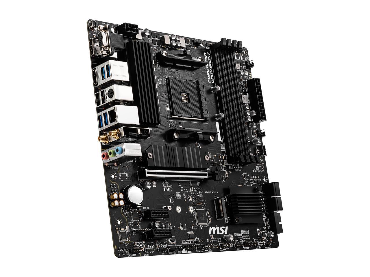 MSI PRO B550M PRO-VDH WIFI AM4 AMD B550 SATA 6Gb/s Micro ATX AMD