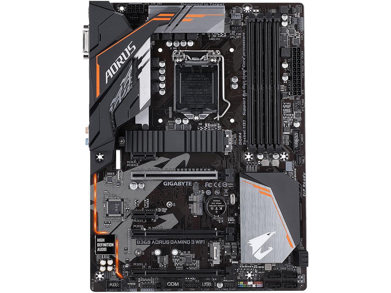 Gigabyte b360 aorus gaming 3 обзор