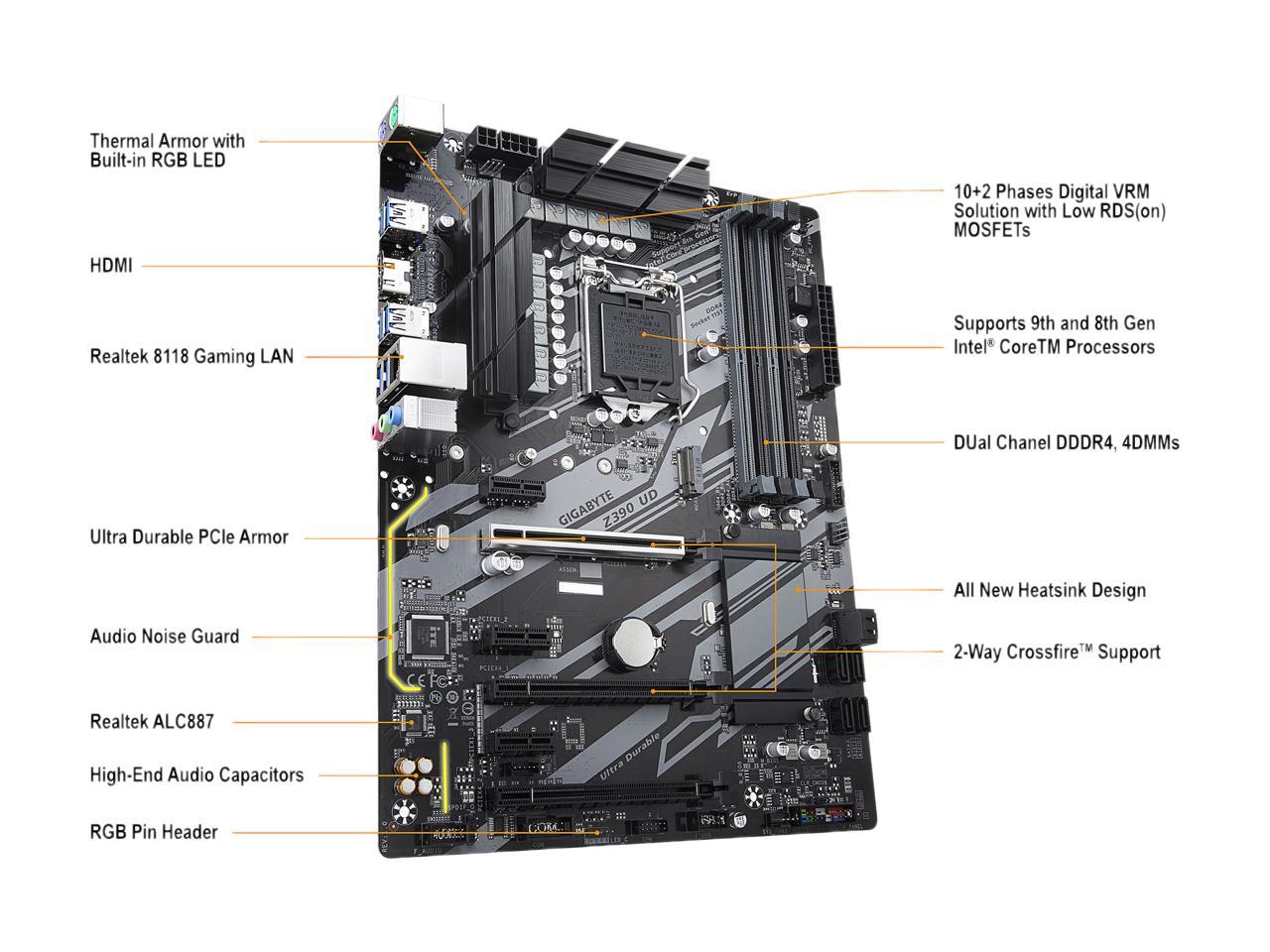 Настройка bios gigabyte z390 ud