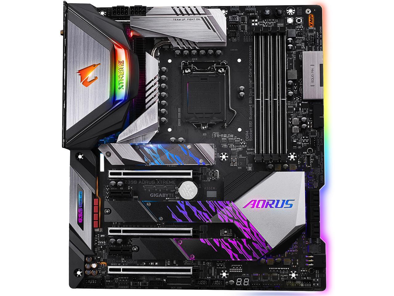 Материнская плата gigabyte z390 aorus xtreme обзор