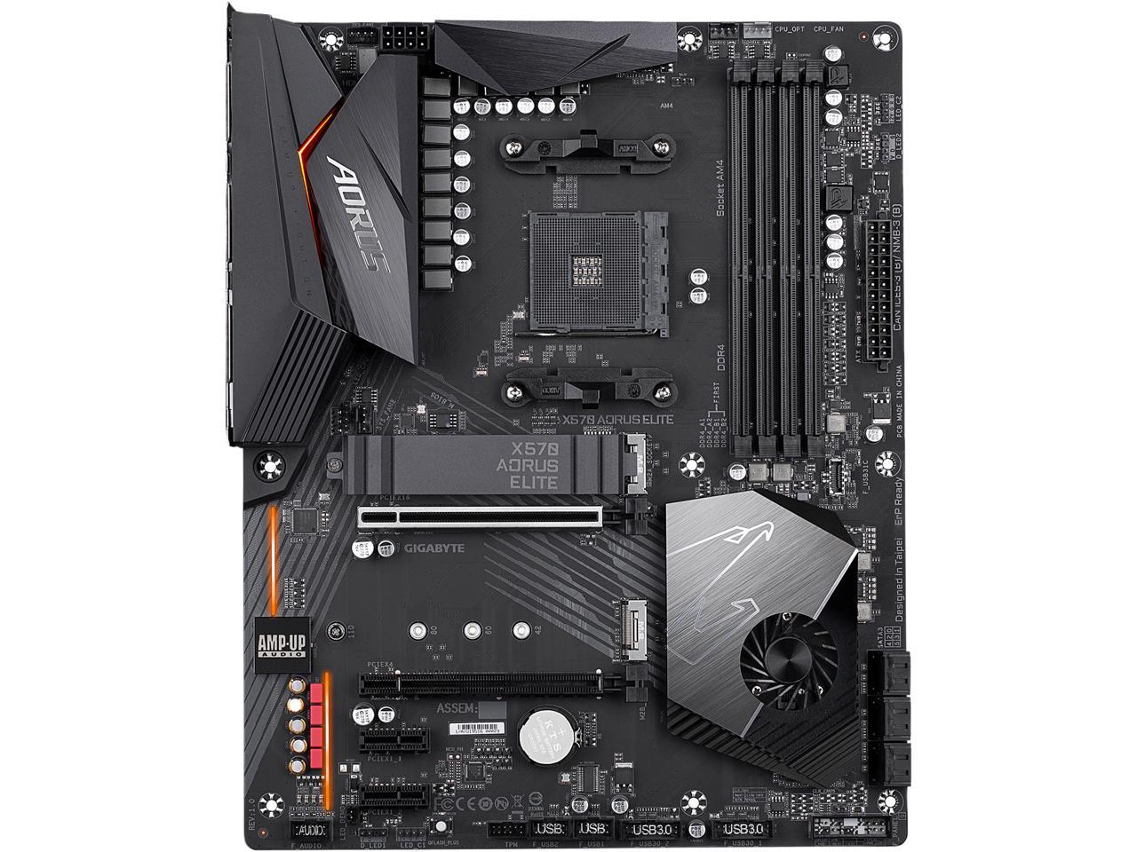 Gigabyte x570 aorus elite обзор