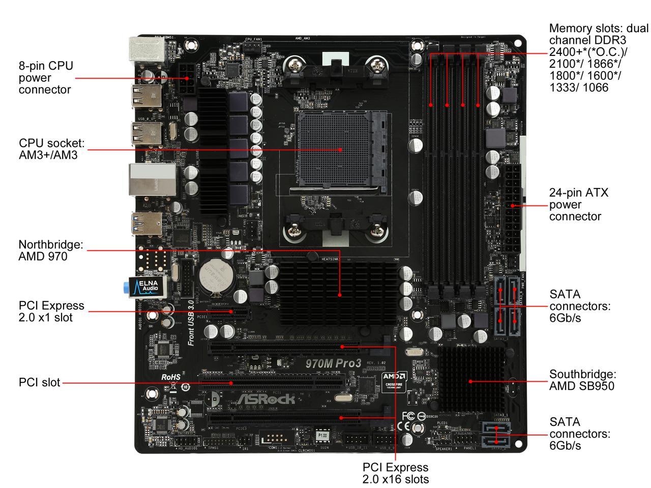 970 asrock 970 pro3 обзор