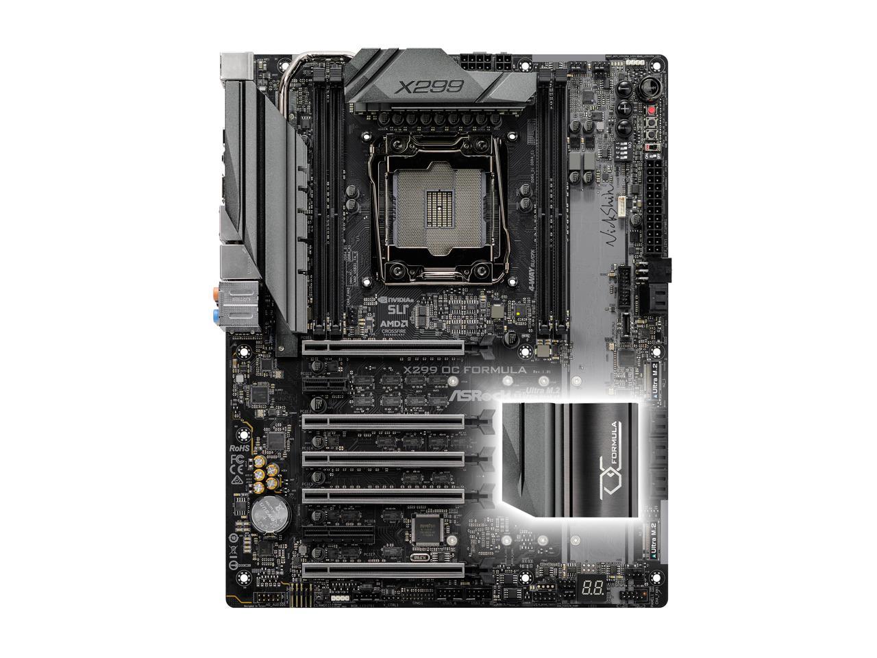 Сокет 2066 материнские платы. ASROCK x99 extreme4. Форм-фактор материнской платы. Интеграция в ASROCK x299 OC Formula. X299 Raider.