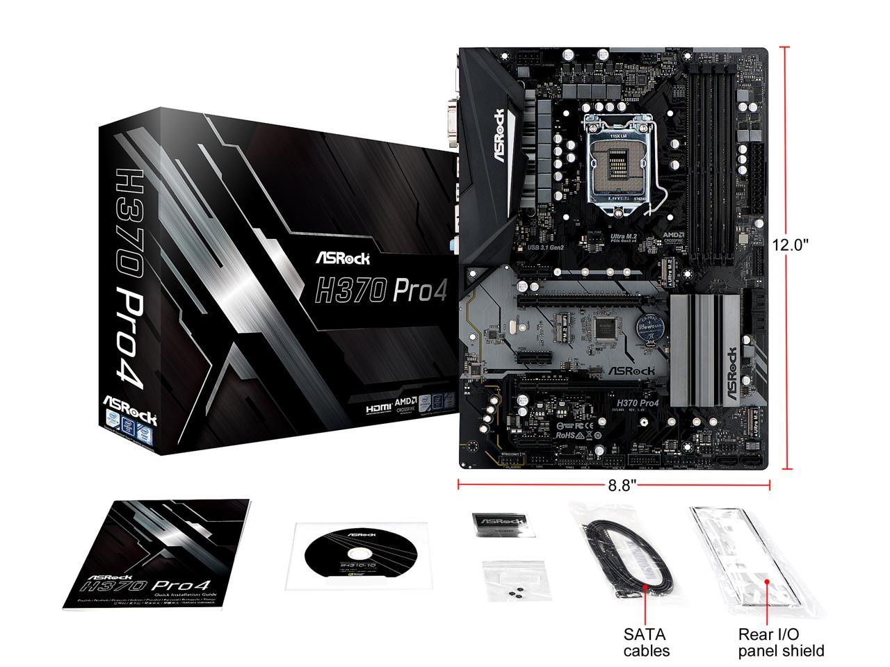 Asrock h370 pro4 настройка режимов pci e