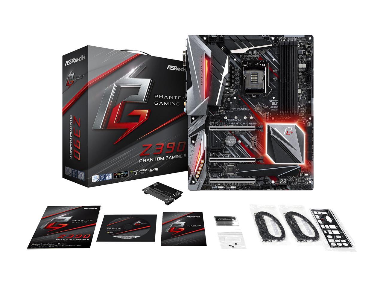 Z390 phantom gaming 6 есть ли блютуз