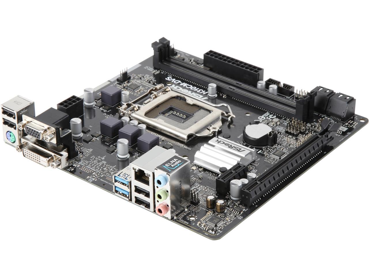 H310cm dvs asrock нет звука