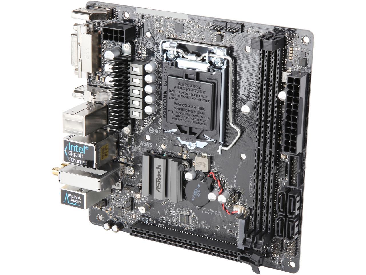 Asrock h310cm itx ac обзор