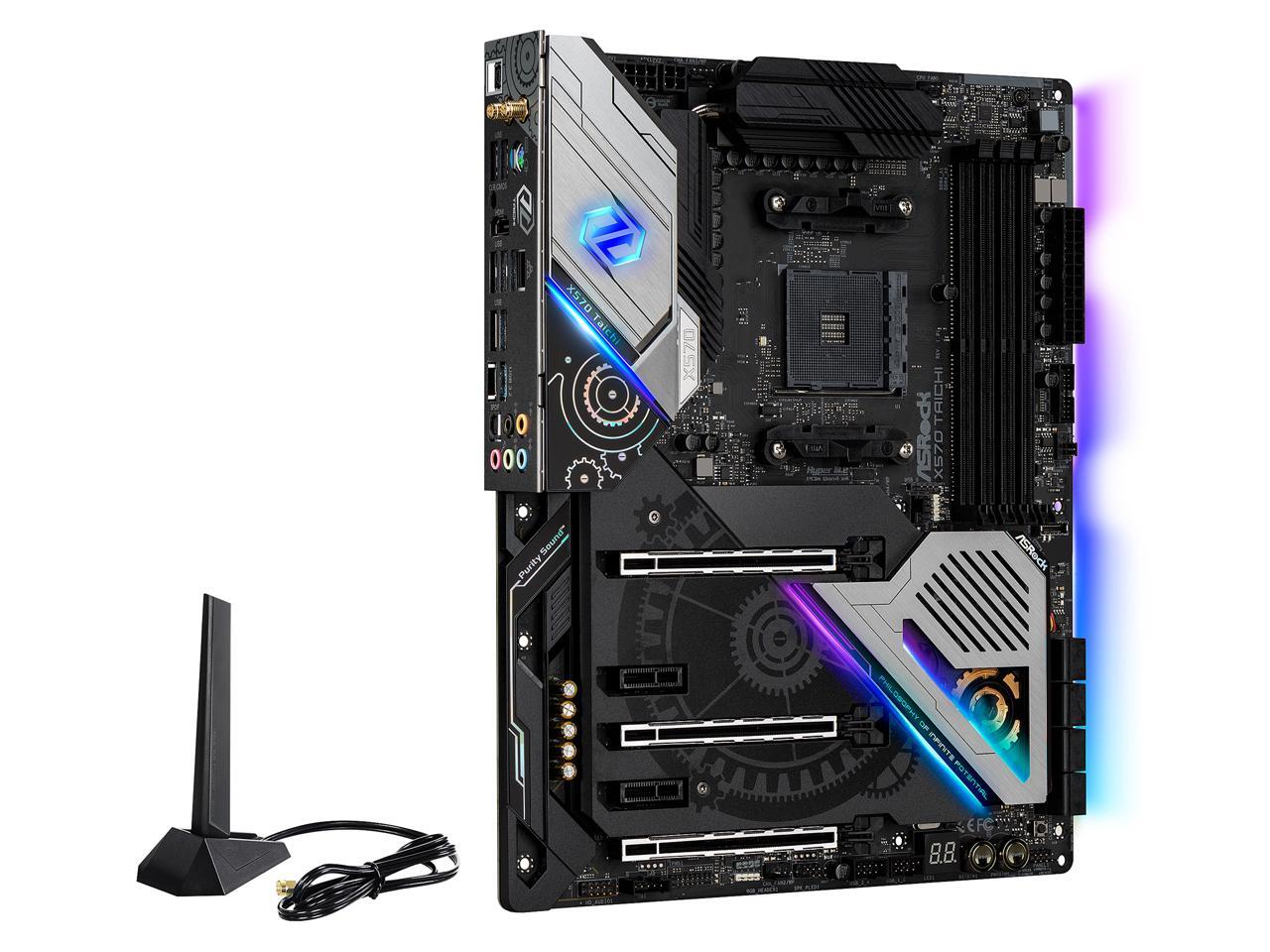 ASRock X570 TAICHI AM4 AMD Premium X570 SATA 6Gb/s ATX AMD Motherboard