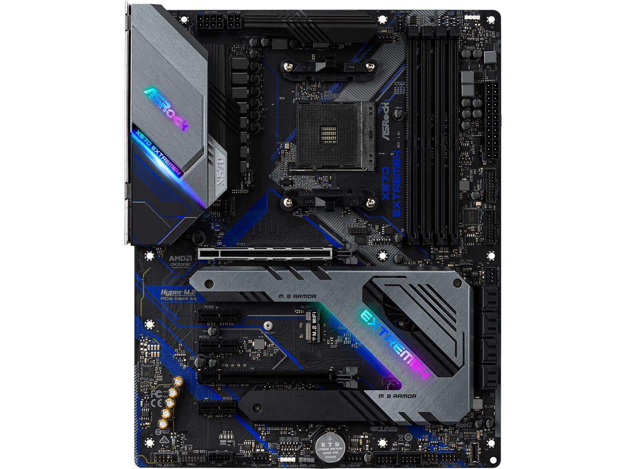 Asrock x570 extreme4 настройка биос