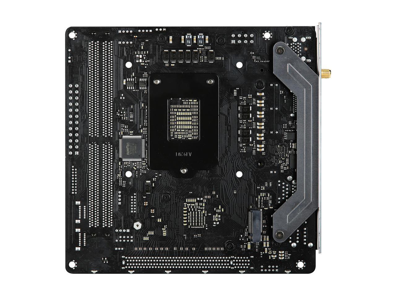 ASRock X570 PHANTOM GAMINGITX/TB3 AM4 AMD X570 SATA 6Gb/s Mini ITX AMD