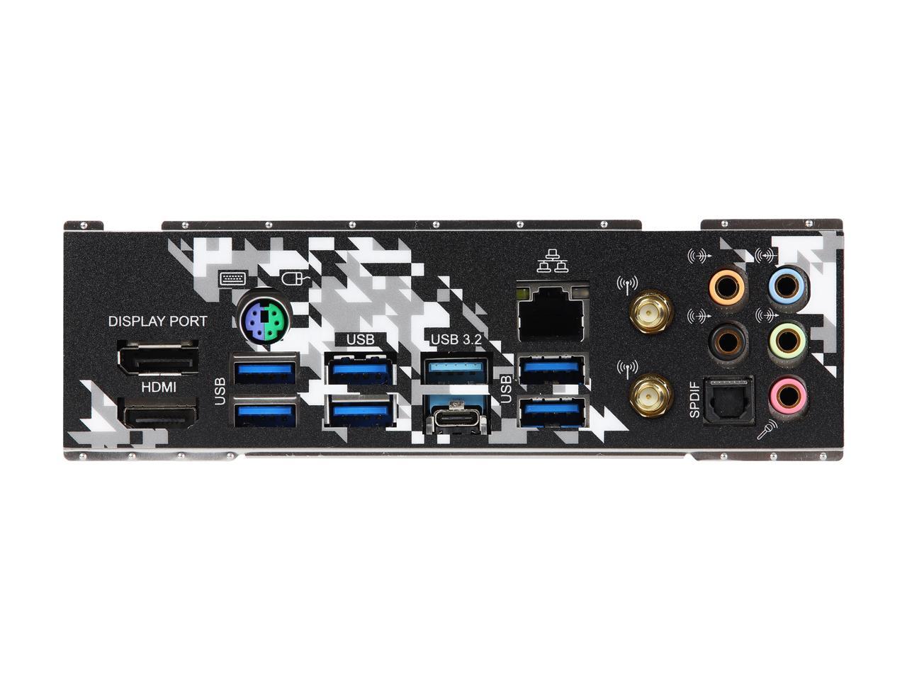 ASRock X570 STEEL LEGEND WIFI AX AM4 AMD X570 SATA 6Gb/s ATX AMD Motherboard - Picture 6 of 9