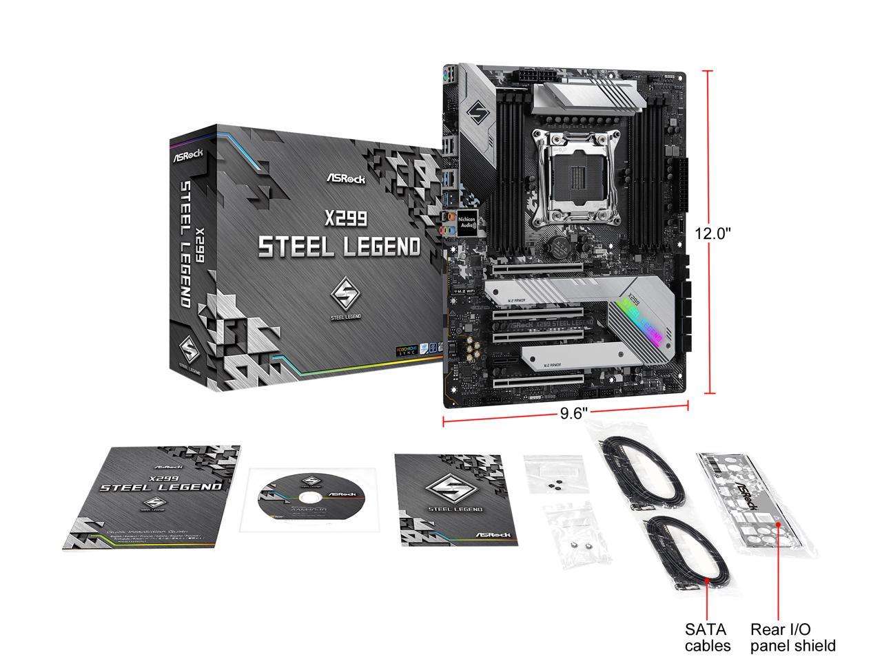 Asrock x299 steel legend обзор